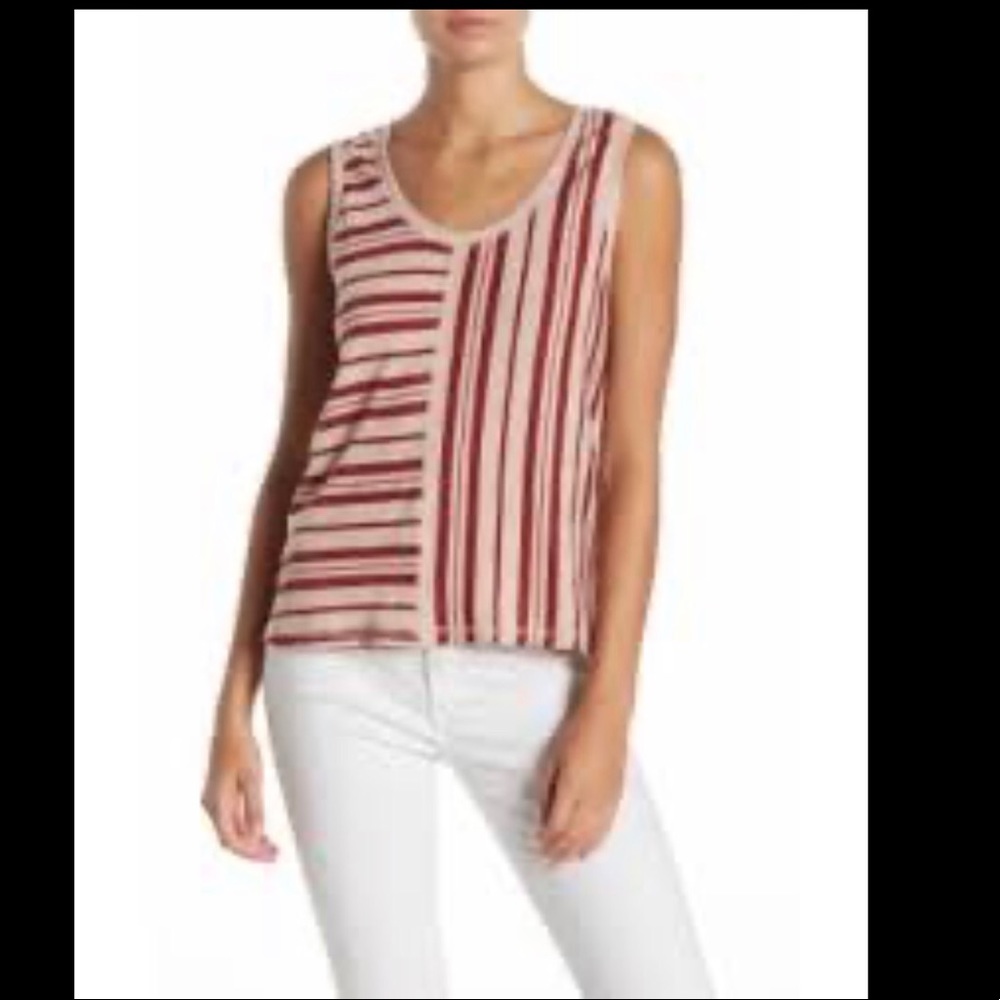 NWOT✨Nordstrom Cute Mixed Striped Tank Top